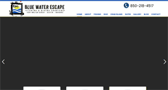 Desktop Screenshot of bluewaterescape.com